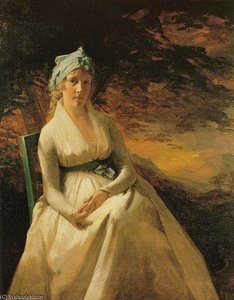 Portrait Of Mrs. Andrew — Henry Raeburn