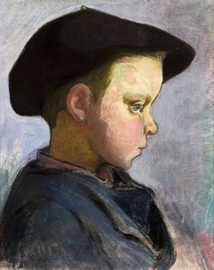 Study Of A Boy — Wladyslaw Slewinski