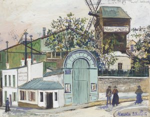 Le Moulin De La Galette 3 — Maurice Utrillo