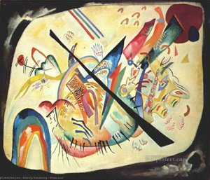 White Oval — Wassily Wassilyevich Kandinsky, Expressionism