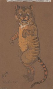 Cheshire Cat (costume Design For Alice In Wonderland, 1915) — William Penhallow Henderson