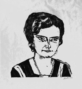 Portrait Of Frau H. M. — Max Beckmann