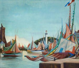 La Rochelle — Edward Alexander Wadsworth