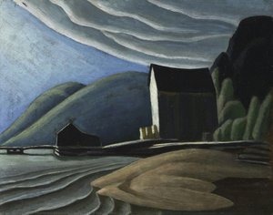 The Ice House — Lorens Stjuart Harris, Canadian Landscape Expressionism