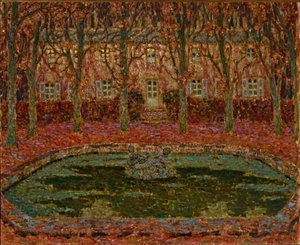 The Garden Of The Gerberoy House — Генри Ле-сиданер