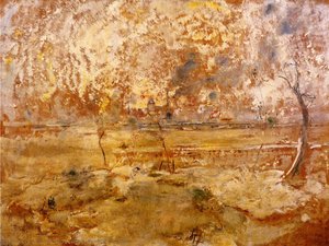 Floods At Saint Denis — Jean-françois Raffaelli, Realism