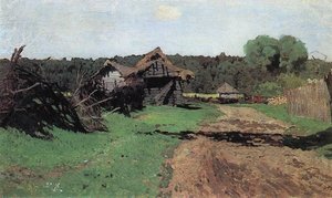 Entrance To The Village — Isaak Ilyich Levitan
