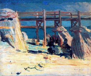 Sainte-adresse Beach — Raoul Dufy