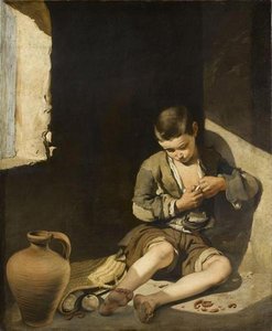 Le Jeune Mendiant — Bartolomé Esteban Murillo, Spanish Baroque