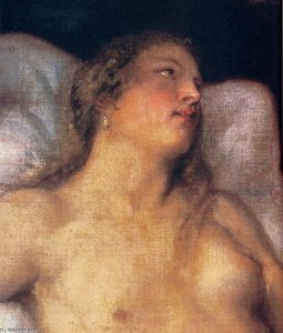 Danaë With A Nurse (detail) — Titian, Venetian Renaissance