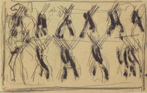 Pulling Soldiers — Ferdinand Hodler