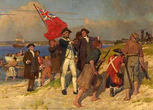Aterrizaje de Cook en Botany Bay