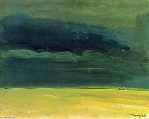 Clouding Over The Great Hungarian Plain