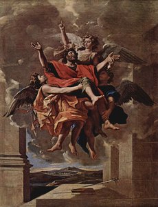 Die Vision Des Heiligen Paulus — Nikolaus Poussin, Barock
