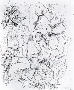 Visible God's Blessing Is With Me — George Grosz