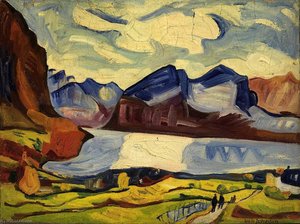 Road In Mountains — William H. Johnson, Expressionism