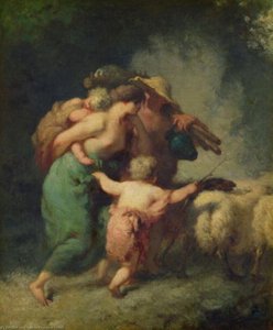 The Return Of The Flock — Jean-françois Millet