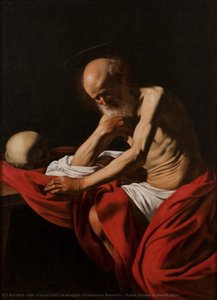 Saint Jerome In Meditation — Cecco Del Caravaggio (francesco Buoneri)