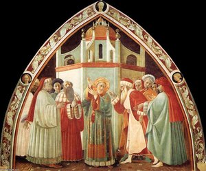 La Disputa De San Esteban — Paolo Uccello