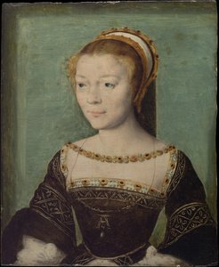 Anne De Pisseleu (1508–1576), Duchesse D'étampes — Corneille De Lyon, Northern Renaissance