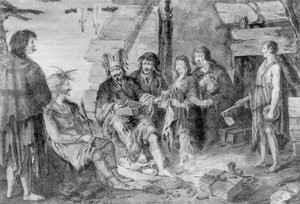 Costumes of the inhabitants of Port des Francais in Lituya Bay