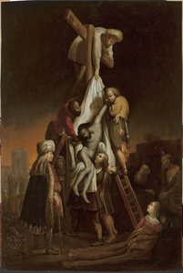 Descent From The Cross (matthew 27:58–59; Mark 15: 45–46; Luke 23:52–53; John 19:38) — Рембрандт