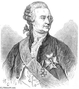 Engraved Portrait Of Charles De Geer — Gustaf Lundberg