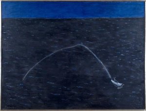 Speedboat's Wake — Milton Avery