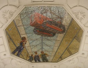 Mosaic Art For Metro Station ''novokuznetskaya'' 6 — Aleksandr Deyneka