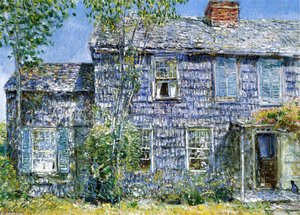 East Hampton, L.i. (auch Bekannt Als Old Mumford House) — Frederick Childe Hassam