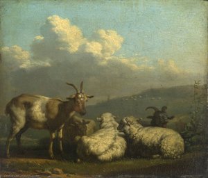 Sheep And Goats — Karel Dujardin