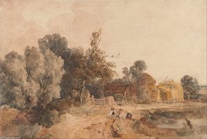 Harvest Time — Peter De Wint