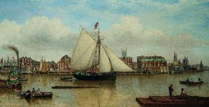 Hull from the Humber (The Buoy Yacht 'Zephyr')