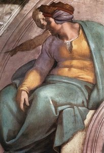 Uzziah - Jotham - Ahaz (detalle) — Miguel Ángel