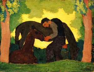 Man with Two Horses