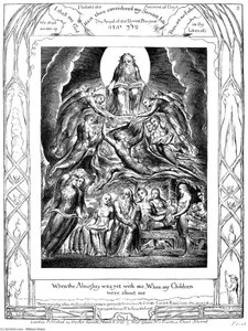 Satan Before The Throne Of God 1 — William Blake, Romanticism