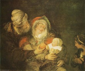 The Holy Family — Aert De Gelder