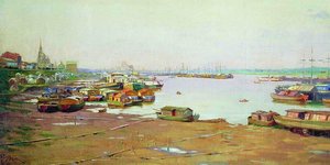 The River Pierce — Konstantin Yuon