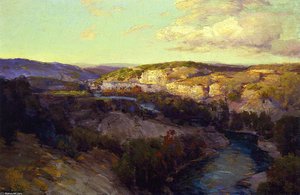 Cliffs On The Guadalupe — Robert Julian Onderdonk