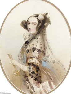 Ada, Countess Of Lovelace — Alfred Edward Chalon