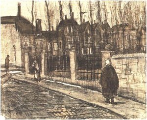Old Street The Paddemoes — Vincent Willem Van Gogh, Realism
