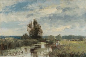By The Upper Yare — Edward Seago