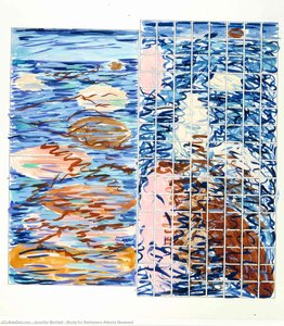 Study For Swimmers Atlanta Seaweed — Jennifer Bartlett