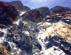 Glacier Streams — John Singer Sargent, Contemporary Realism