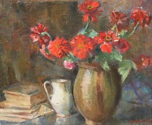 Still Life With Flowers — Bela Onodi