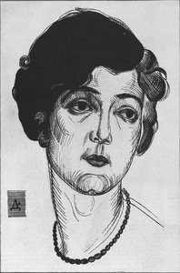 Portrait Of A Woman — Aleksandr Deyneka