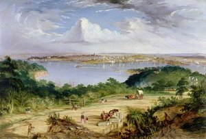 Sydney From St.leonard's Road — Thomas Baines