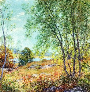 Passing Summer — Willard Leroy Metcalf, Impressionism