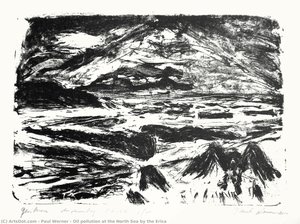 Oil Pollution At The North Sea By The Erica — Paul Werner