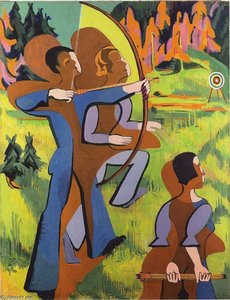 Archers — Ernst Ludwig Kirchner
